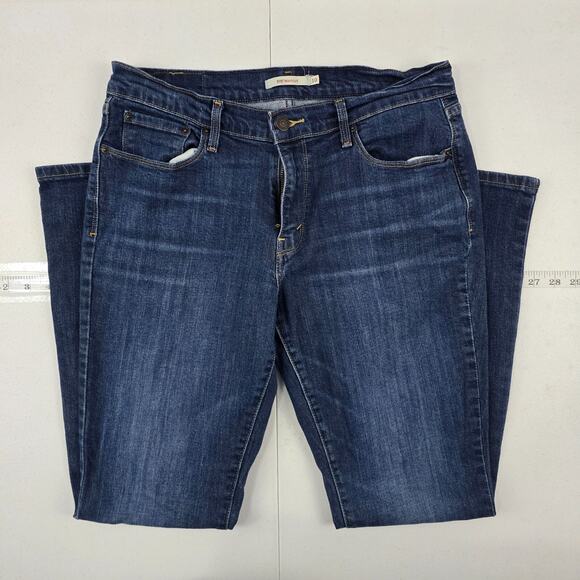 Levi's 515 boocut jeans blue denim size 10 womens 30x32 5391